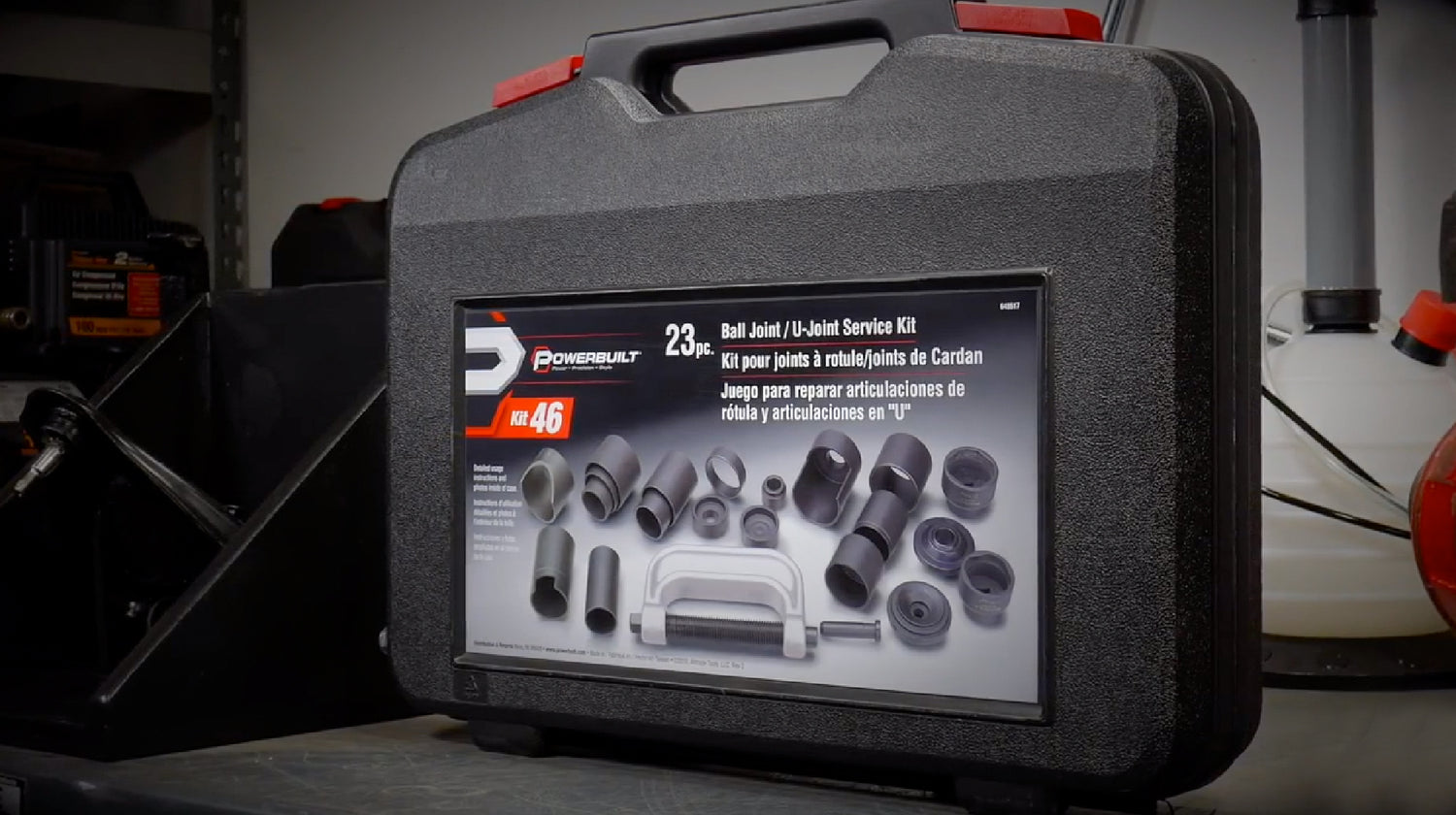 The Powerbuilt 23 Piece Ball Joint U-Joint Tool Kit