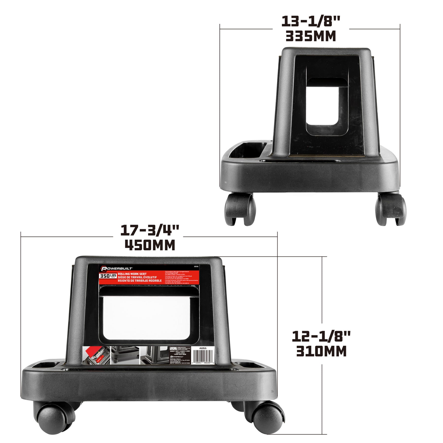 Rolling Mechanic's Stool