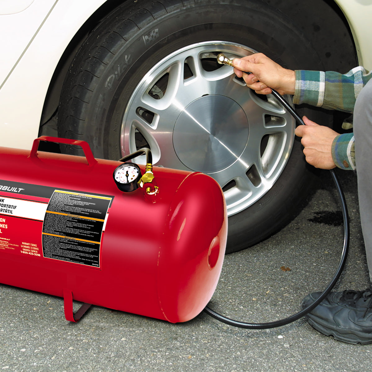 10 Gallon Portable Shop Air Tank