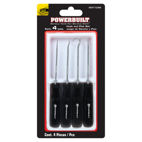 4 Piece Seal Pick Set