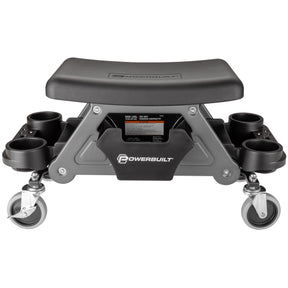 Heavy Duty Rolling Seat With Cushion Seat