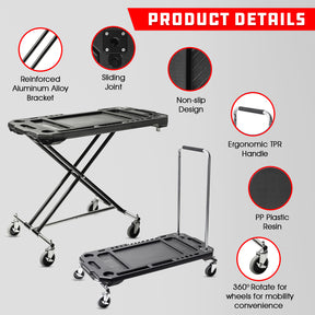 3-in-1 Heavy-Duty Work Table Dolly Cart