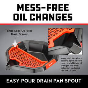 2-in-1 Oil Drain / Tool Caddy