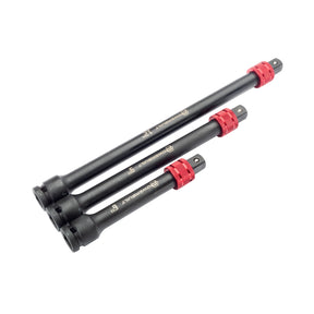 3 Piece Quick Release 1/2-Inch Drive Extension Bar Set