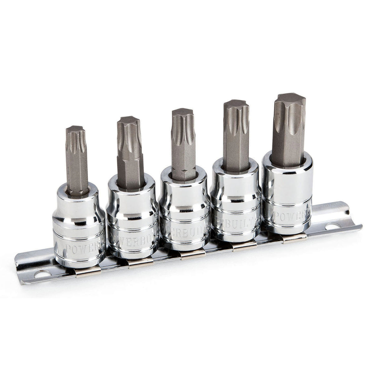 5 Piece 3/8 in. Dr. Torx Bit Socket Set