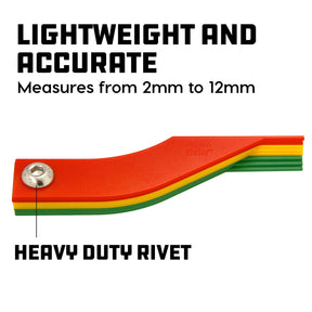 Brake Lining Thickness Gauge