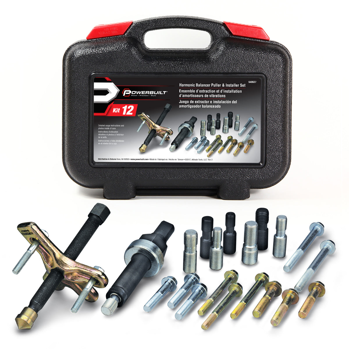 Harmonic Balancer Puller & Installer Kit