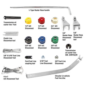 18 Piece Master Disconnect Kit