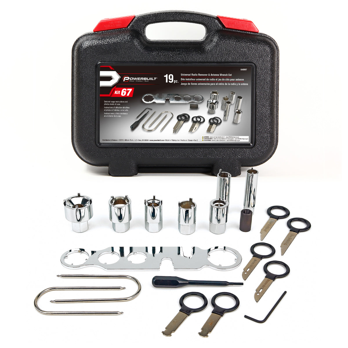 Radio Remover/Antenna Wrench Kit