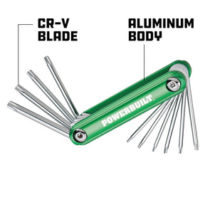 Folding Torx Key Wrench Set