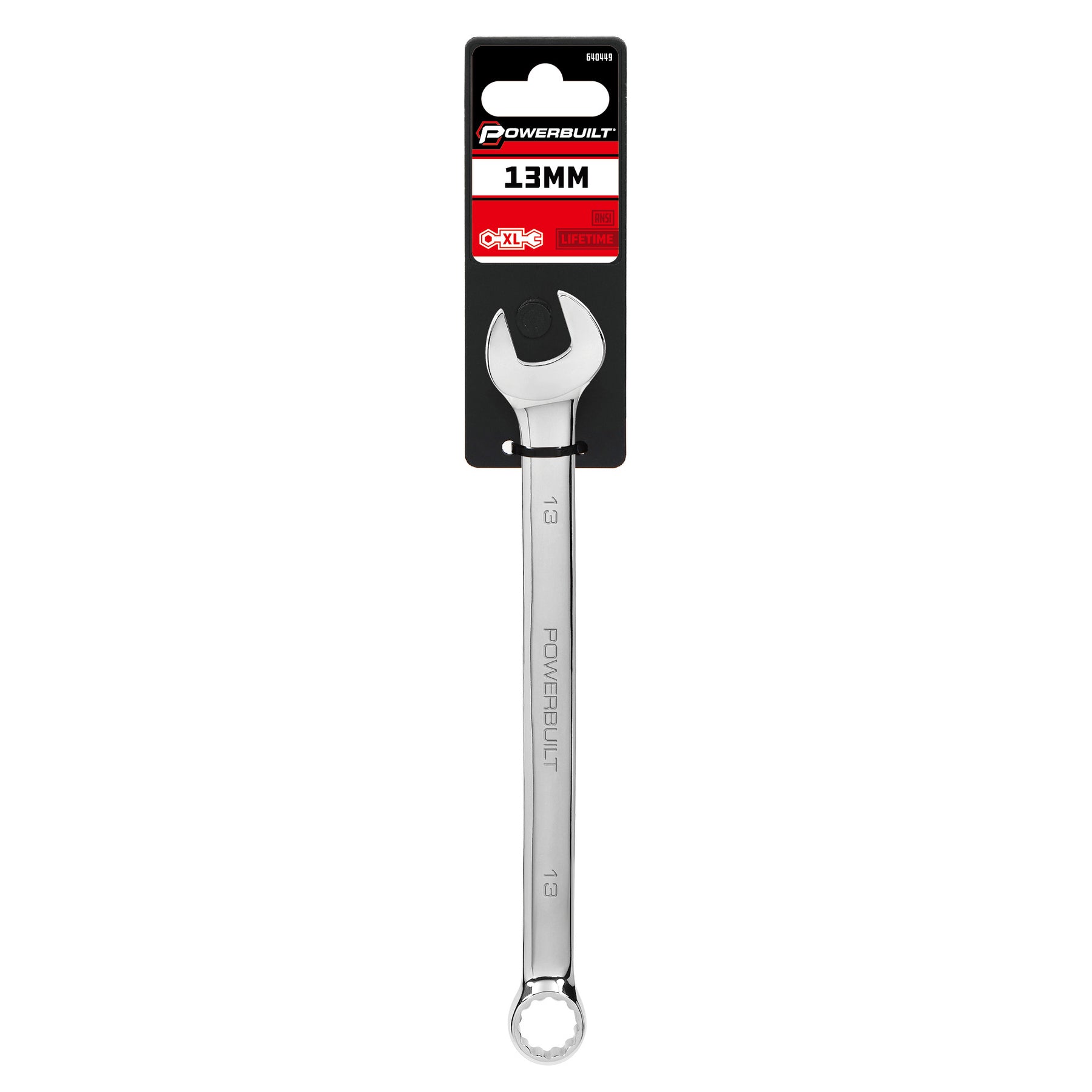 13 MM Fully Polished Long Pattern Metric Combination Wrench