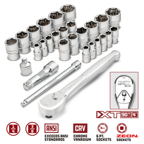 28 Piece Zeon Socket Set for Damaged Bolts