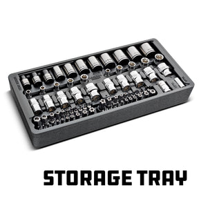 81 Pc. Socket Bit Set for Damaged and Tamper-Proof Fasteners