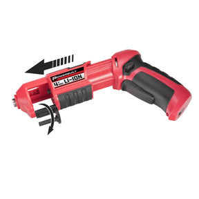 4V Lithium Ion Cordless Screwdriver with Revolving Bit Magazine