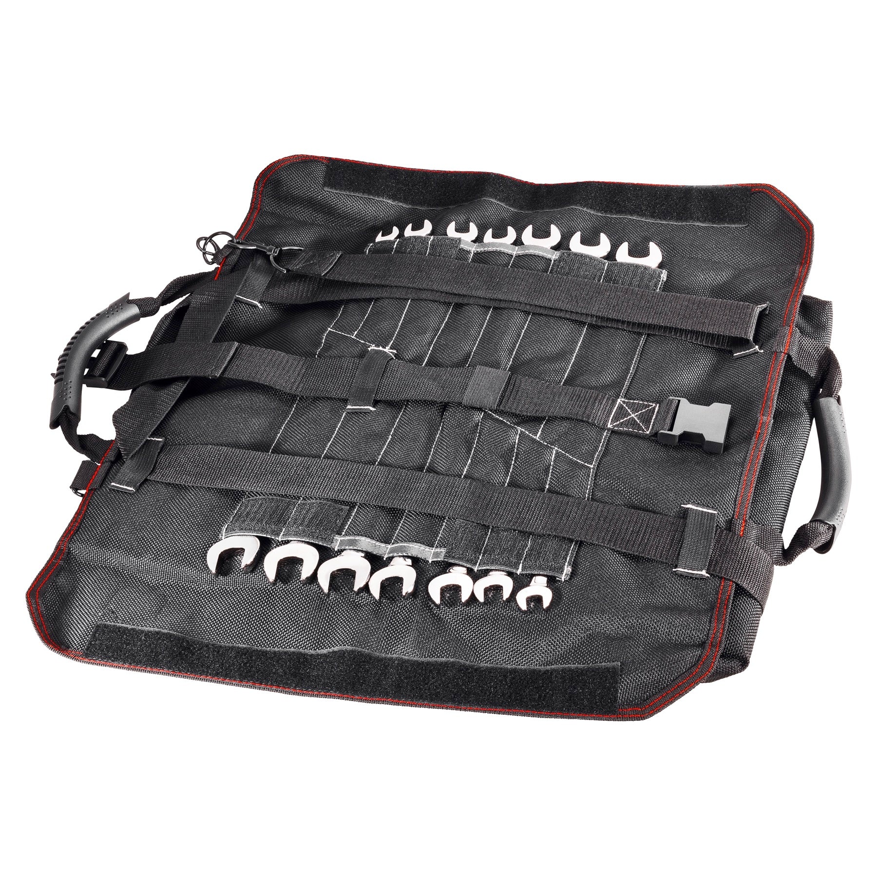 5 Zipper Pocket Roll Up Tool Bag