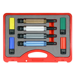 8 Pc. Torque-Limiting Extension Bar and Lug Nut Socket Set