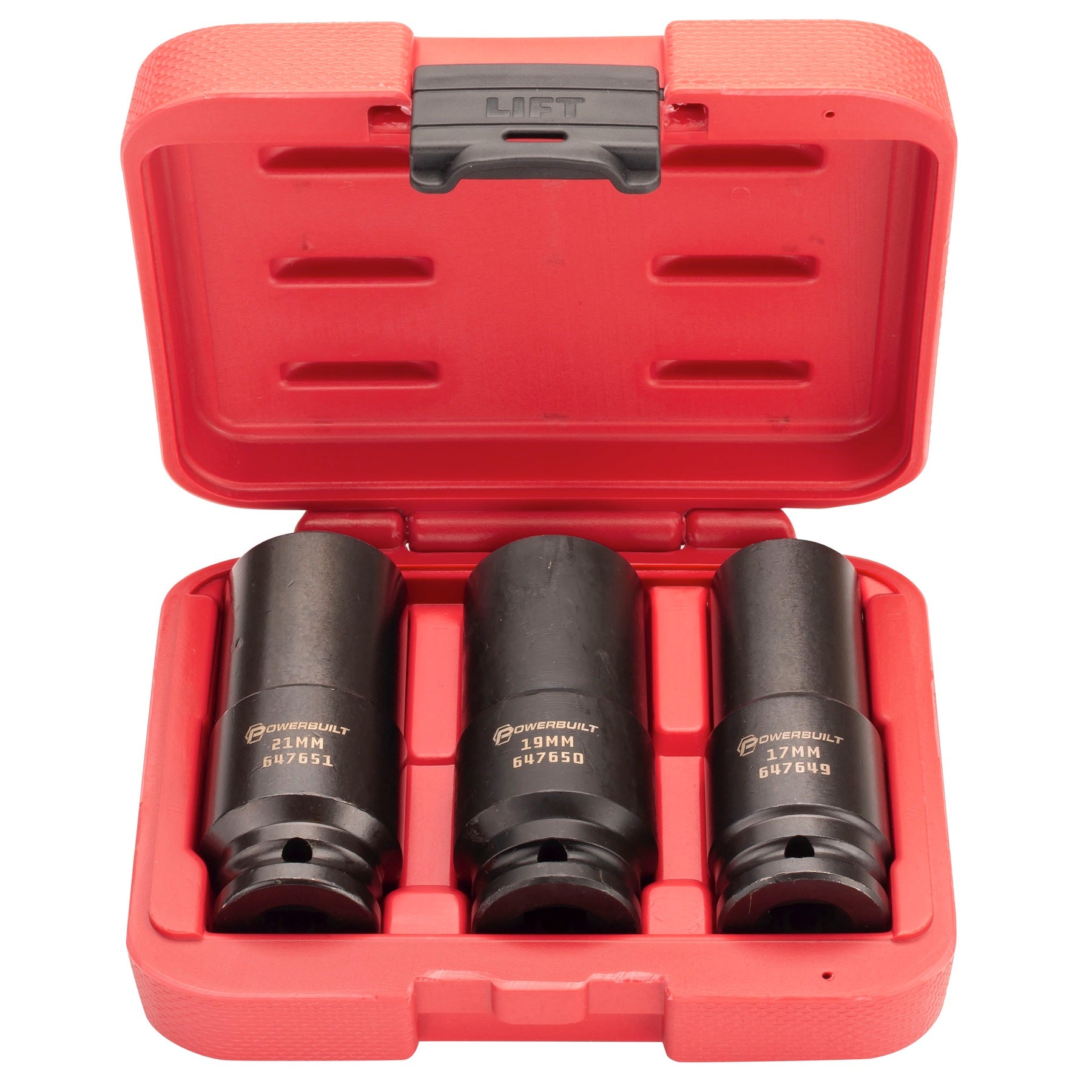 3 Piece Crank Bolt Socket Set