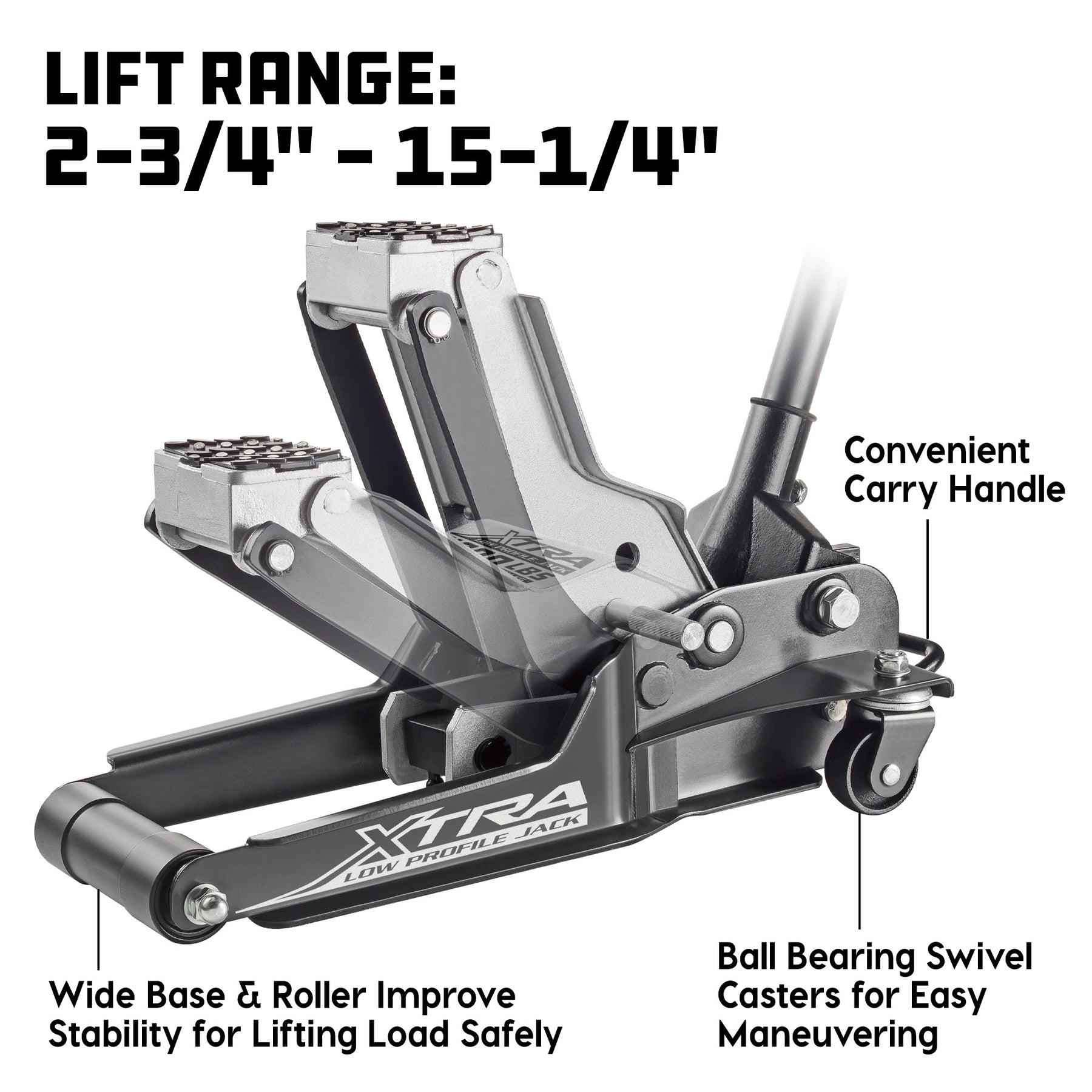 2 Ton Extra Low Profile Floor Jack