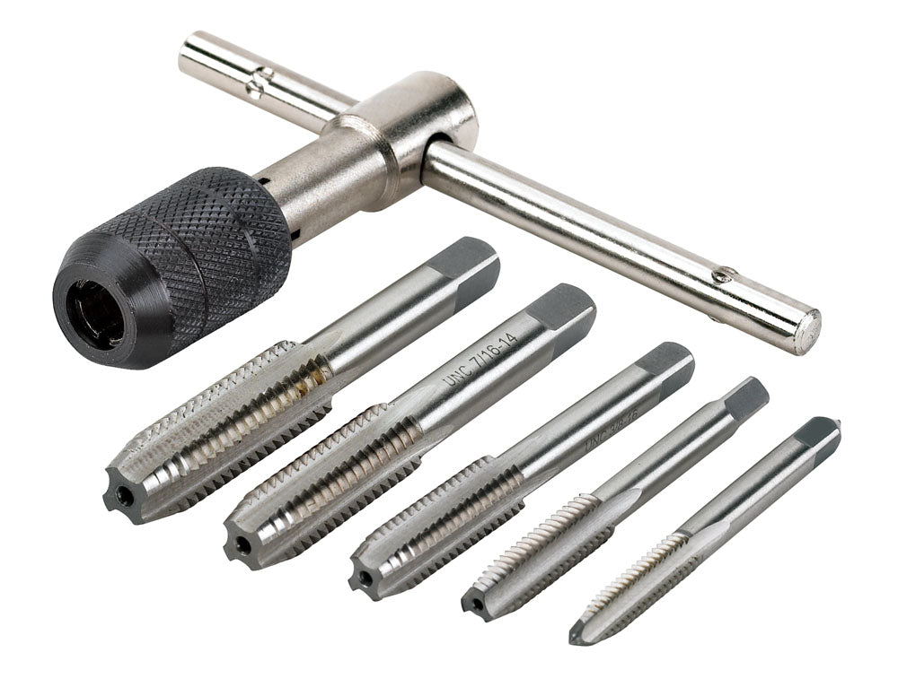 Powerbuilt 6 Piece SAE Tap Set - 640587