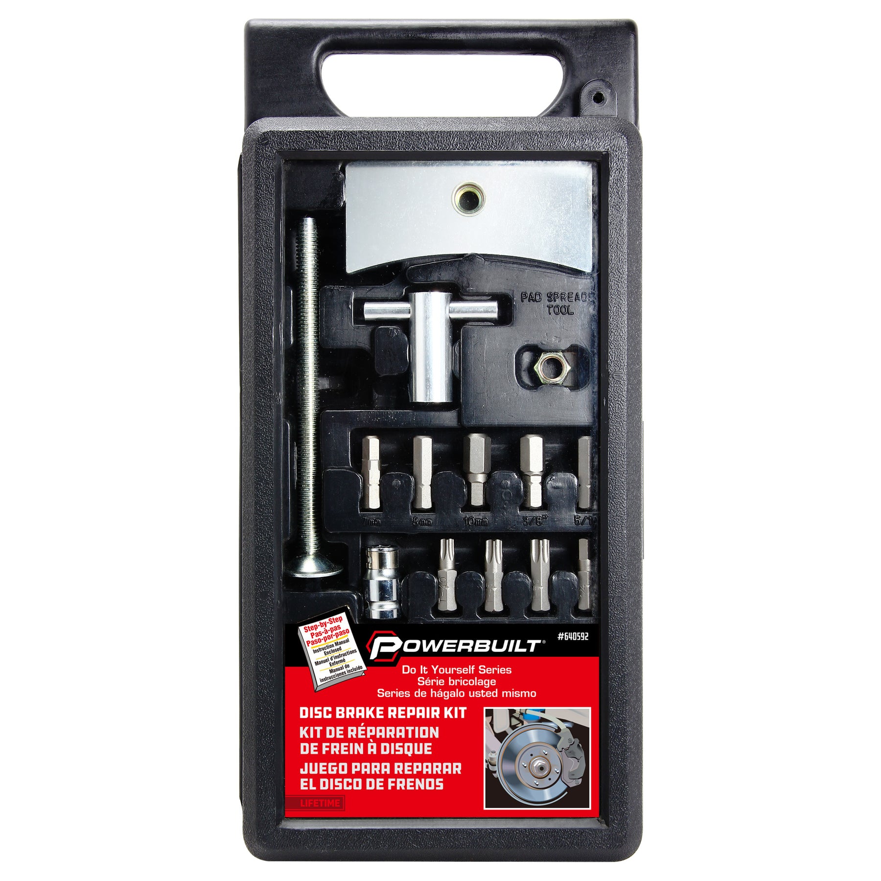 12 Piece Disc Brake Repair Kit