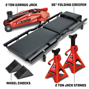 6 Piece Floor Creeper and Jack Set