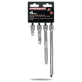 4 Piece 3/8 in. Dr. Socket Extension Bar Set