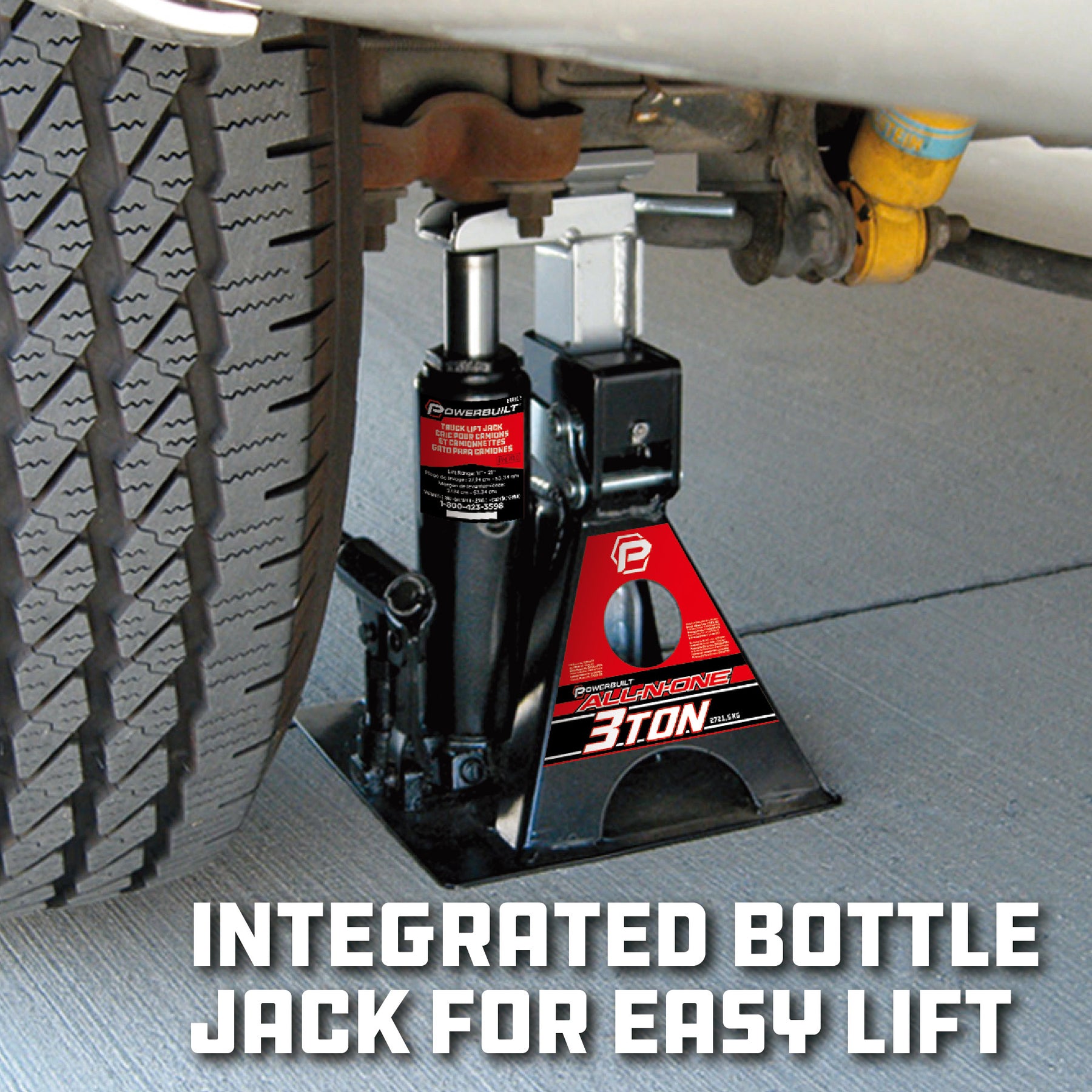 3 Ton All-in-One Jackstand/Bottle Jack