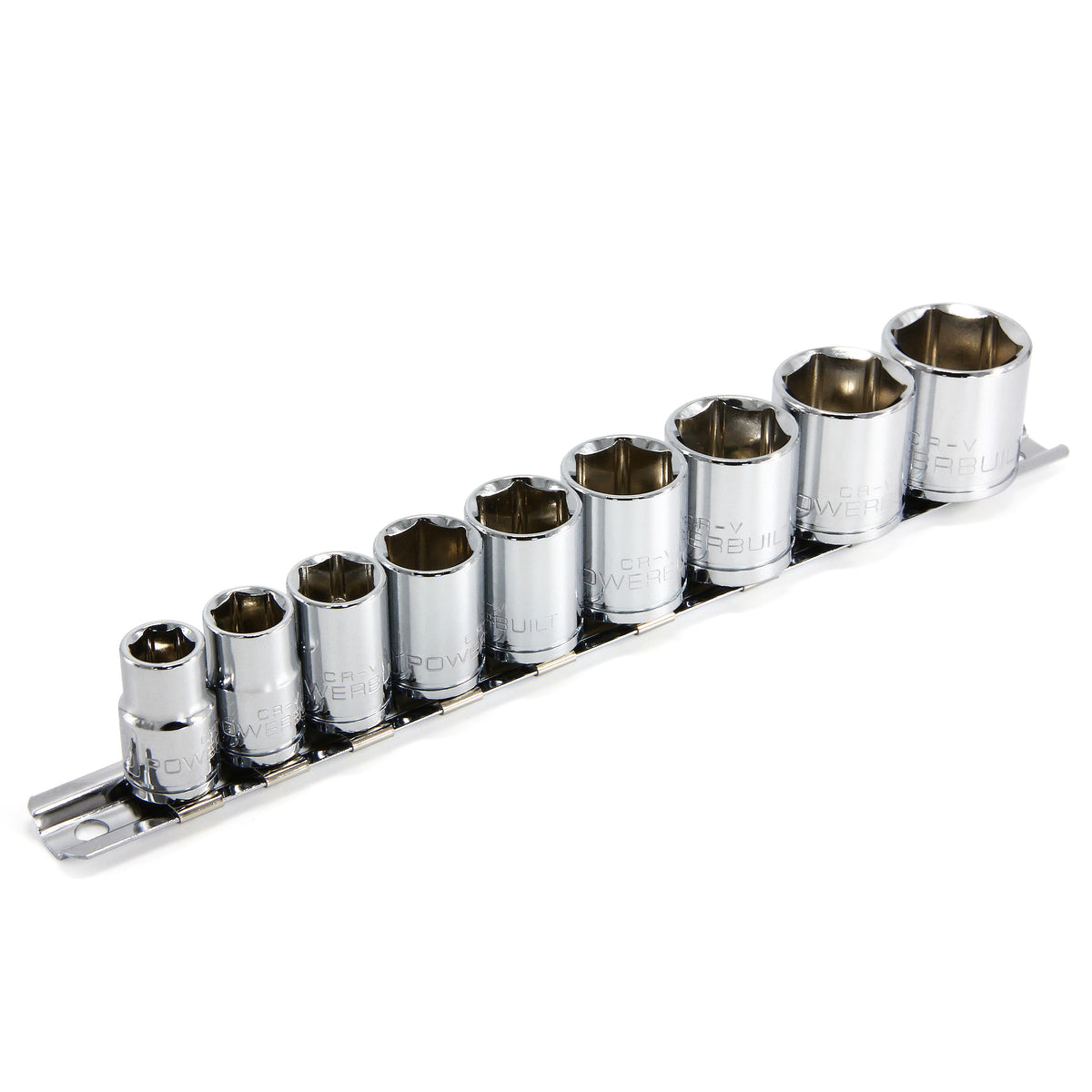 9 Piece 3/8 in. Dr. SAE 6 Pt. Shallow Socket Set