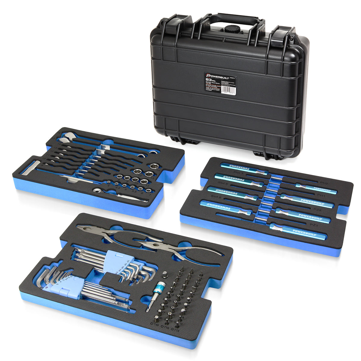 83 Piece Stainless Steel Marine Tool Set