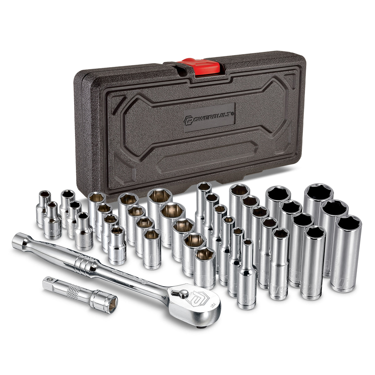 38 Piece 1/4 in. Drive Mechanics Tool Set