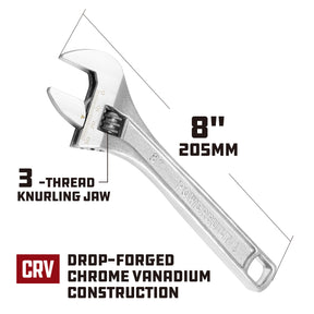 8 in. Adjustable Wrench