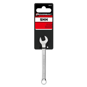 9 MM Fully Polished Metric Combination Wrench