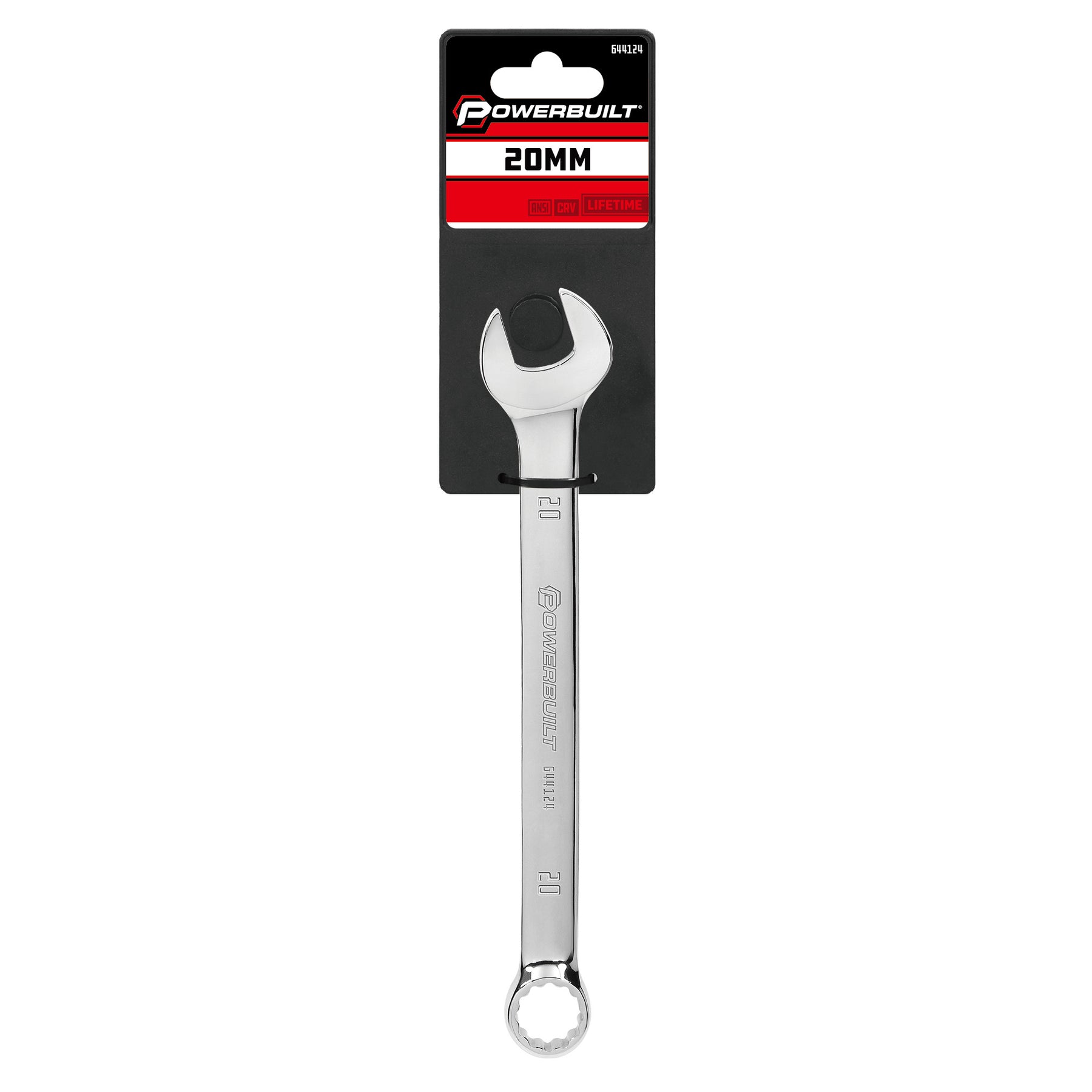 20 MM Fully Polished Metric Combination Wrench