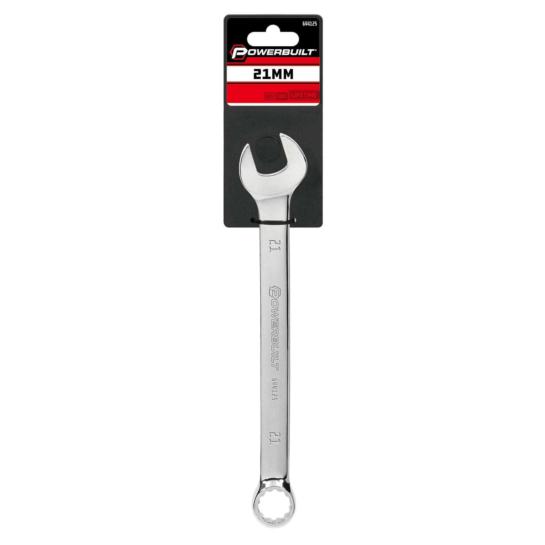 21 MM Fully Polished Metric Combination Wrench