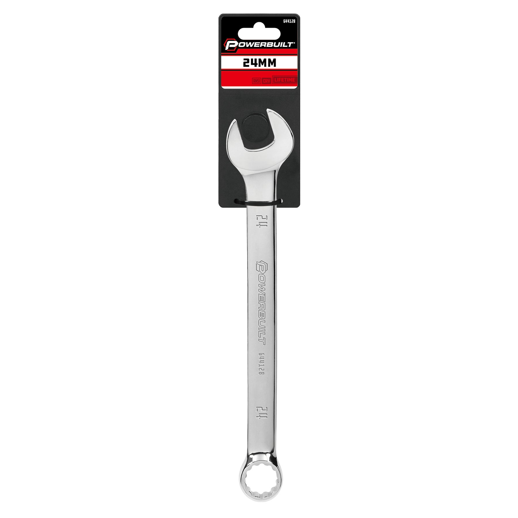 24 MM Fully Polished Metric Combination Wrench