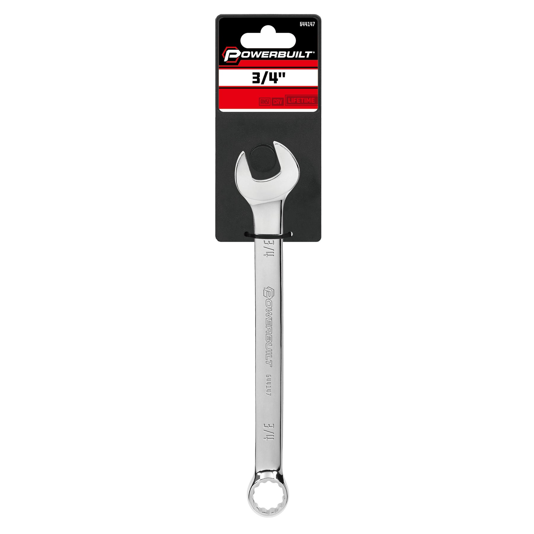 3/4 Inch Fully Polished SAE Combination Wrench