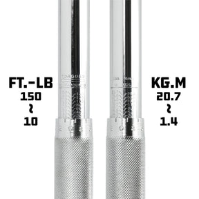 1/2 in. Dr. Micrometer Ratcheting Torque Wrench