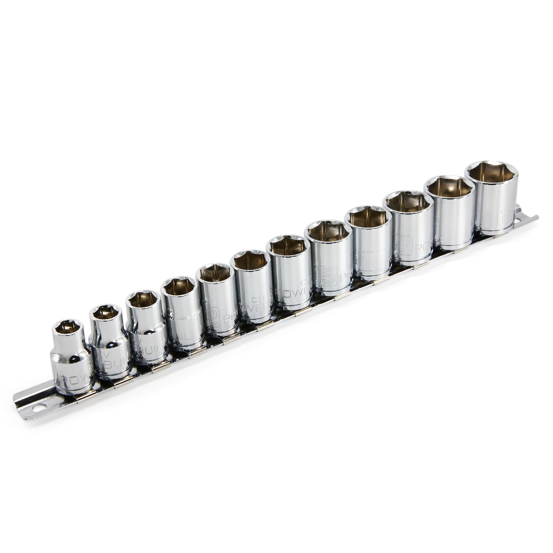 12 Piece 3/8 in. Dr. Metric 6 Point Socket Set