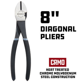 8 in. Pro Tech Diagonal Pliers