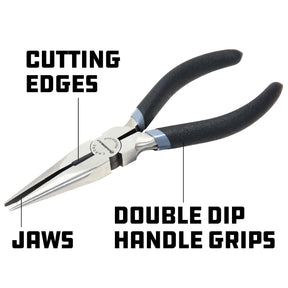 6 in. Pro Tech Long Nose Pliers