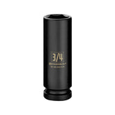 1/2 Inch Drive x 3/4 Inch  6 Point Deep Impact Socket