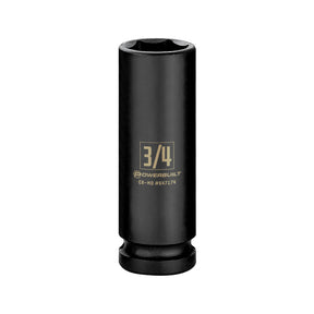 1/2 Inch Drive x 3/4 Inch  6 Point Deep Impact Socket