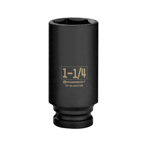 1/2 Inch Drive x 1-1/4 Inch  6 Point Deep Impact Socket