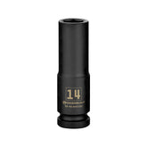 1/2 Inch Drive x 14 MM 6 Point Deep Impact Socket