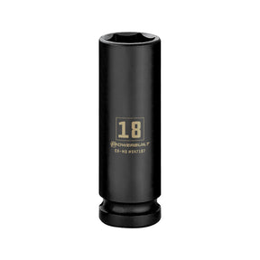 1/2 Inch Drive x 18 MM 6 Point Deep Impact Socket