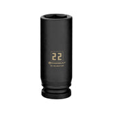 1/2 Inch Drive x 22 MM 6 Point Deep Impact Socket