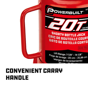 20 Ton Shorty Bottle Jack