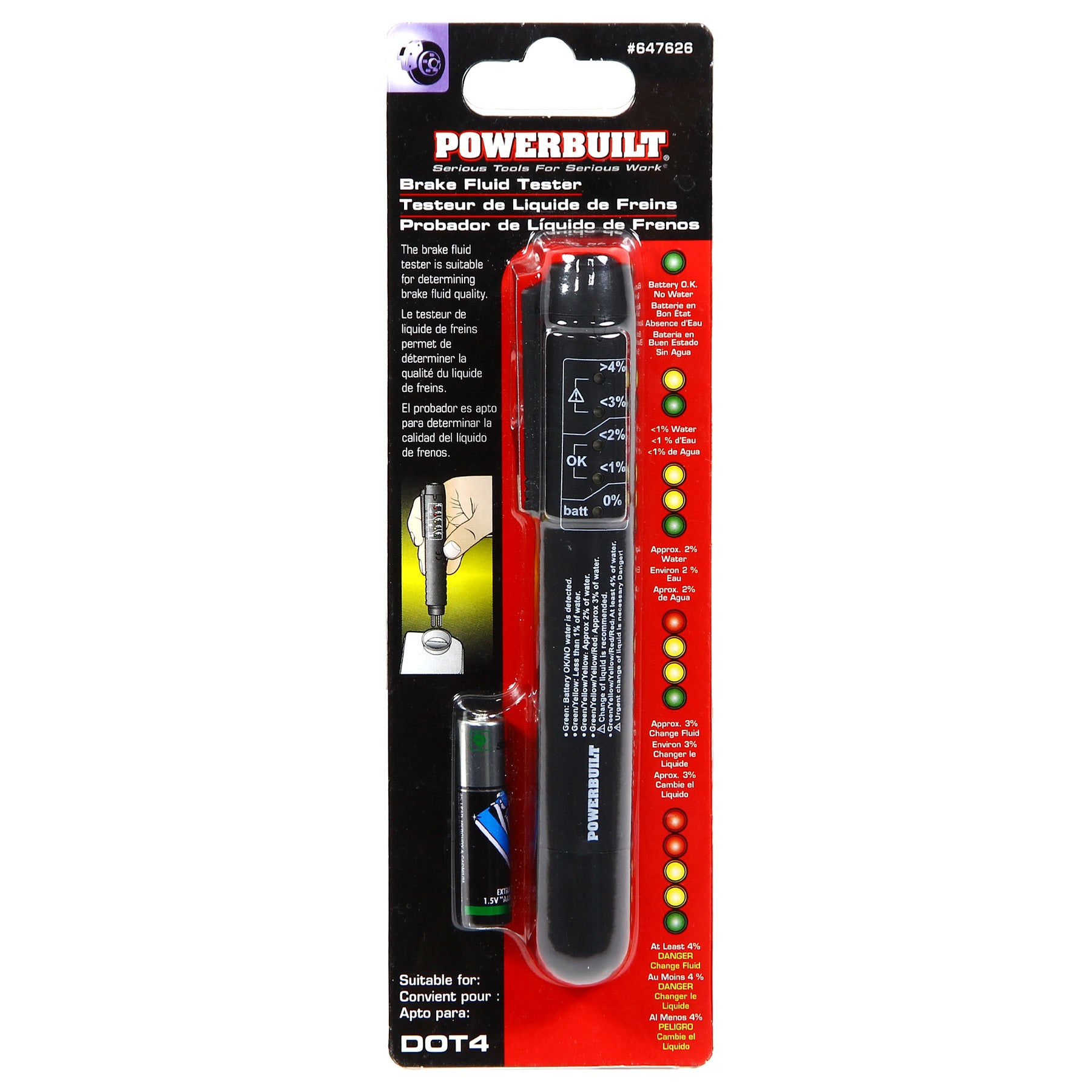 Brake Fluid Tester Pen