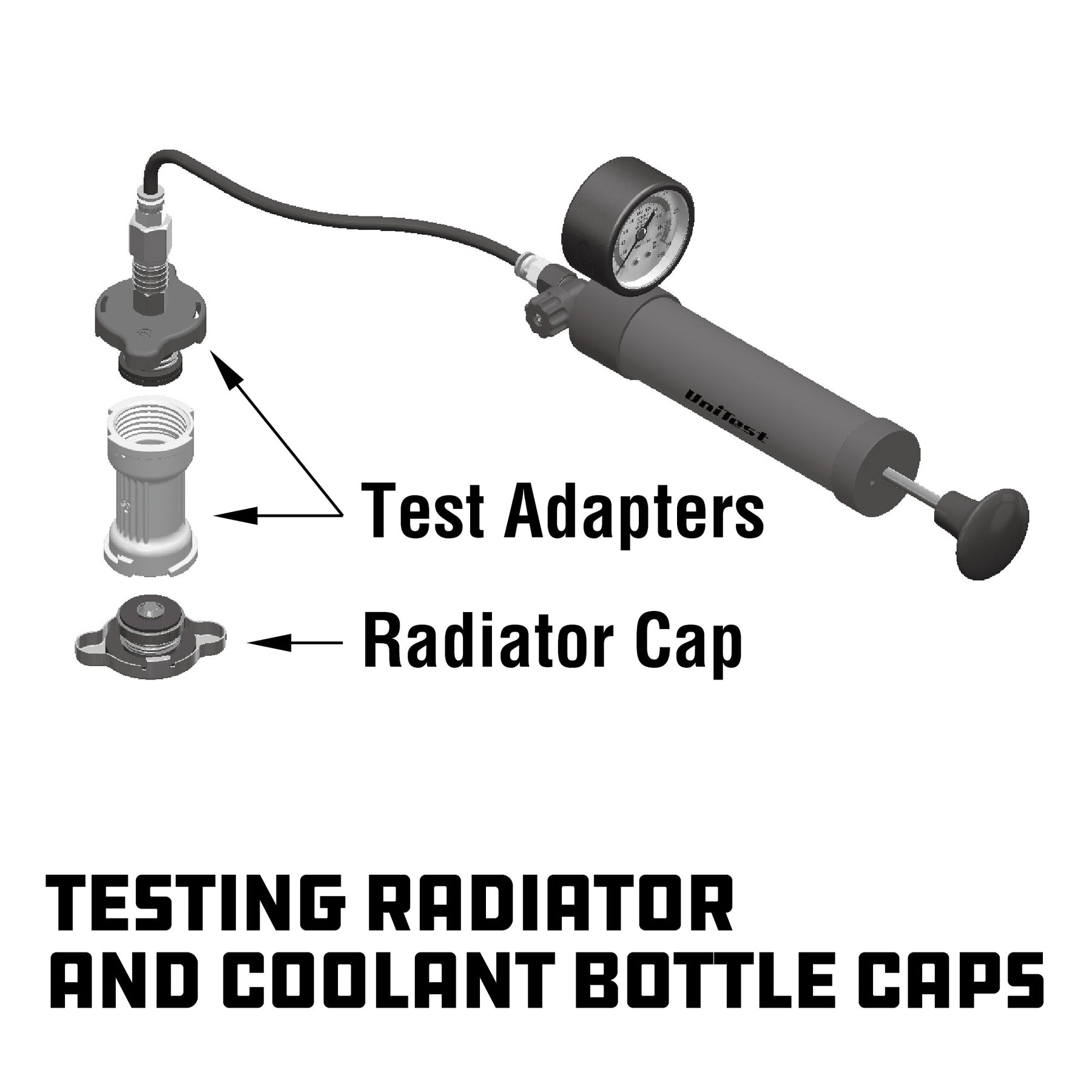 Cooling System Pressure-Testing Pump Kit