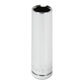 1/4 Inch Drive x 3/8 Inch 6 Point Deep Socket